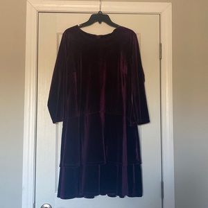 Dark Purple DKNY Formal Dress